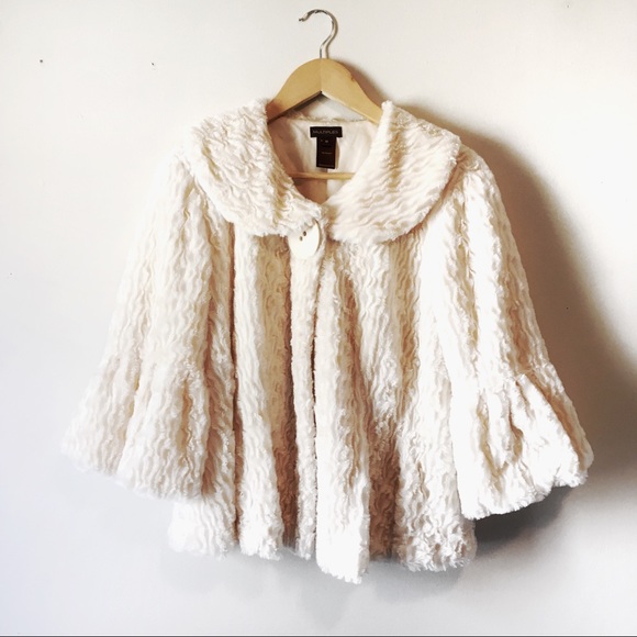 Multiples Jackets & Blazers - Multiples • Faux fur stole jacket shrug